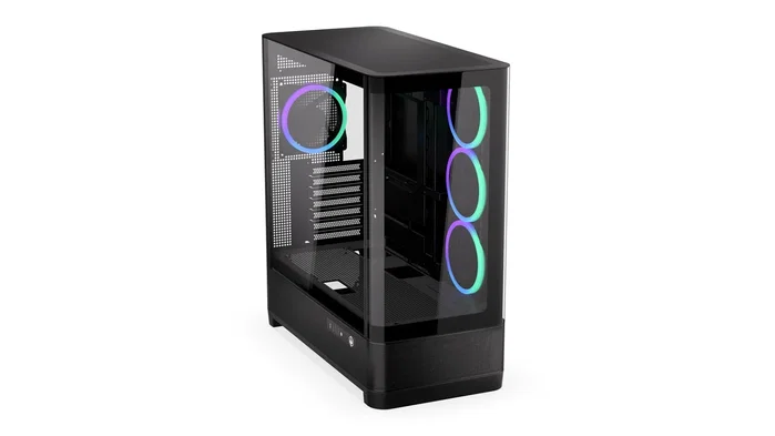 Endorfy Aquarius 8000 Corona Caja Ordenador Showcase Panel de Cristal Compatible E-ATX