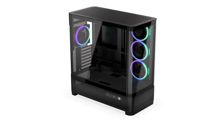Endorfy Aquarius 8000 Corona Caja Ordenador Showcase Panel de Cristal Compatible E-ATX