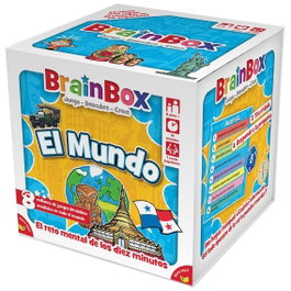 Juegos BrainBox El Mundo Juego de Cartas