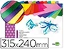 Liderpapel Bloc trabajos manuales 240x315mm 10 hojas colores surtidos