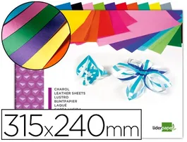 Liderpapel Bloc trabajos manuales 240x315mm 10 hojas colores surtidos