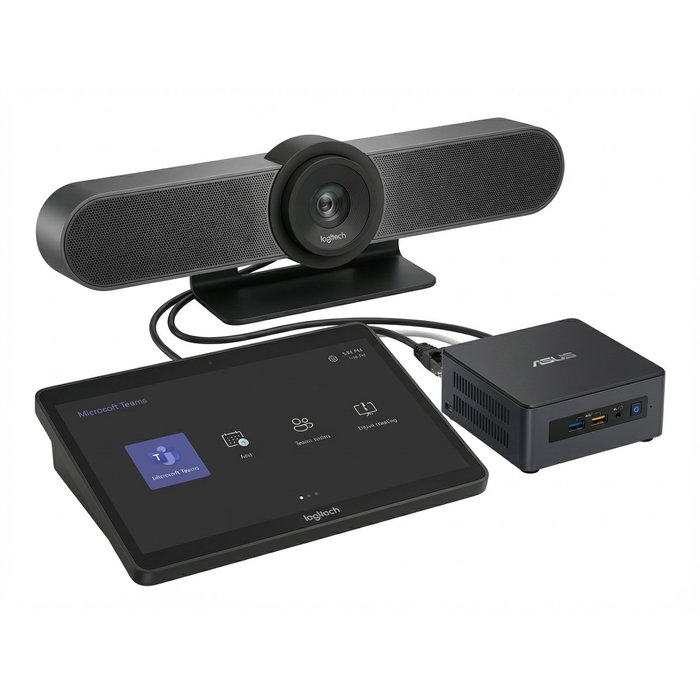 Logitech Bundle Tap Controller con Kit Cat5e, Cámara MeetUp y Sistema AIS Intel Core i5-1350P Logitech Bundle Tap Controller con Kit Cat5e, Cámara MeetUp y Sistema AIS Intel Core i5-1350P
