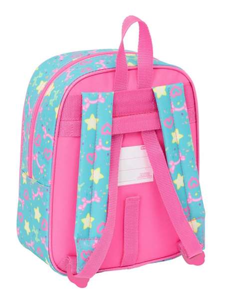 Safta Mochila Guardería adaptable a carro Gabby's Dollhouse Confetti - 270x220x100 mm