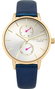 Daisy Dixon Reloj DD086UG con caja dorada y correa azul