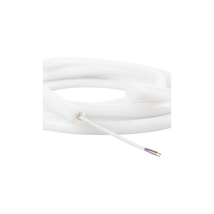 Tira LED Neón Flexible Circular 220V Instalación Superficie Ø15mm 22W/m x1M IP67 Verde