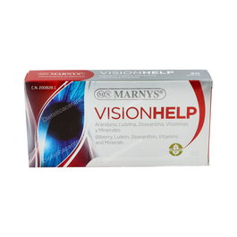 MARNYS Visionhelp 30 Cap. Suplemento para la Visión con Luteína y Arándano
