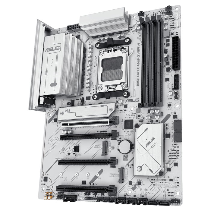 ASUS B850 MAX GAMING WIFI W AMD B850 AM5 ATX Blanco