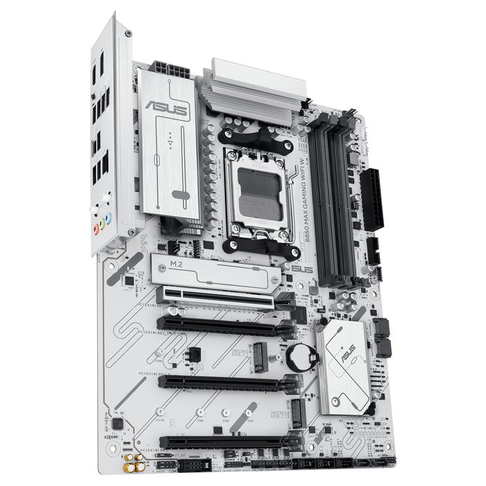 ASUS B850 MAX GAMING WIFI W AMD B850 AM5 ATX Blanco