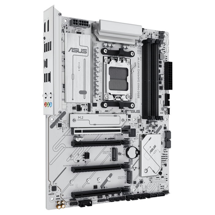 ASUS B850 MAX GAMING WIFI W AMD B850 AM5 ATX Blanco