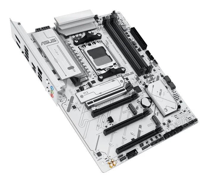Asus B850 MAX GAMING WIFI W Blanco Zócalo AM5 ATX