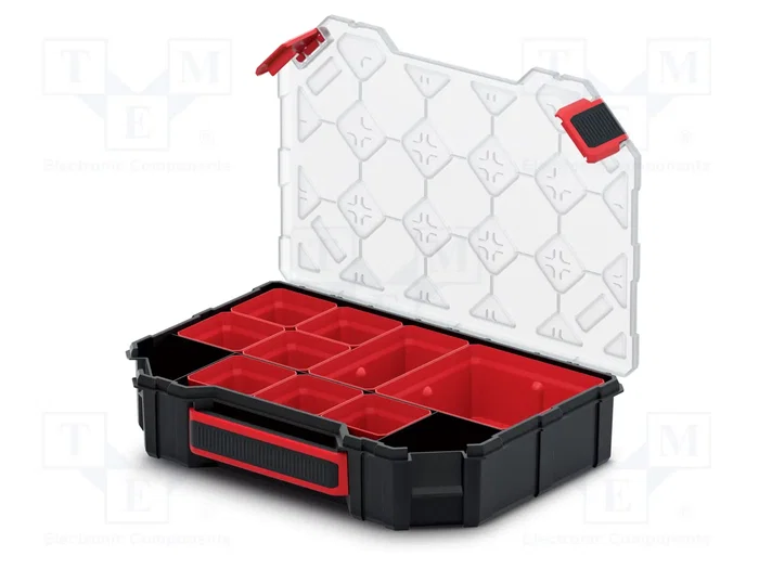 KISTENBERG TAGER 30 Contenedor con particiones Negro KISTENBERG TAGER 30 Contenedor con particiones Negro