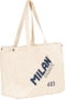 Milan Tote Bag Gigante 403 Since 1918 Beige