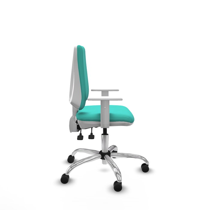 PIQUERAS Y CRESPO Silla de oficina Elche Turquesa con mecanismo Asincro PIQUERAS Y CRESPO Silla de oficina Elche Turquesa con mecanismo Asincro