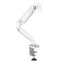 Fellowes Platinum Series Soporte de Monitor Blanco con Muelle a Gas y USB