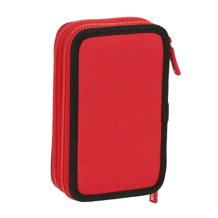 Plumier Doble Sevilla Fútbol Club Negro Rojo 12.5 x 19.5 x 4 cm (28 piezas) Plumier Doble Sevilla Fútbol Club Negro Rojo 12.5 x 19.5 x 4 cm (28 piezas)
