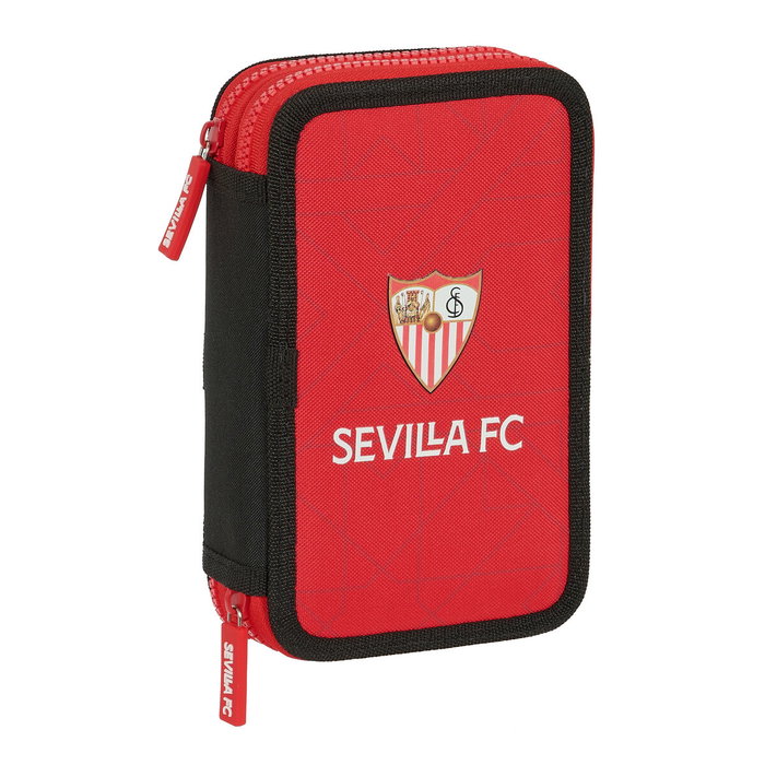 Plumier Doble Sevilla Fútbol Club Negro Rojo 12.5 x 19.5 x 4 cm (28 piezas) Plumier Doble Sevilla Fútbol Club Negro Rojo 12.5 x 19.5 x 4 cm (28 piezas)