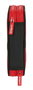 Plumier Doble Sevilla Fútbol Club Negro Rojo 12.5 x 19.5 x 4 cm (28 piezas)
