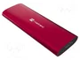 Natec RHINO M.2 NVME LITE Carcasa externa para SSD M.2 NVMe Rojo