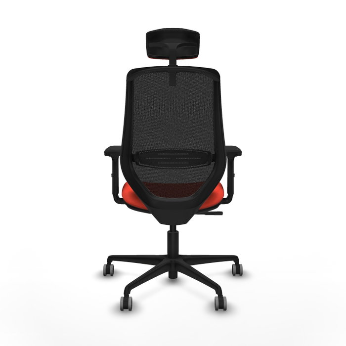 PIQUERAS Y CRESPO Silla de oficina Mardos con mecanismo Sincro, Naranja oscuro y Negro PIQUERAS Y CRESPO Silla de oficina Mardos con mecanismo Sincro, Naranja oscuro y Negro