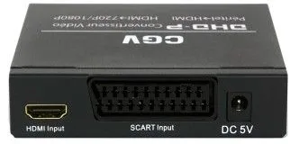 CGV Convertidor de TV DHD-P SCART a HDMI 1080p/60Hz con Salida S/PDIF CGV Convertidor de TV DHD-P SCART a HDMI 1080p/60Hz con Salida S/PDIF