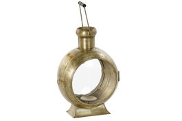 DKD Home Decor Farola Dorado Metal y Cristal 34 x 20 x 46 cm