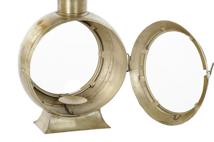 DKD Home Decor Farola Dorado Metal y Cristal 34 x 20 x 46 cm