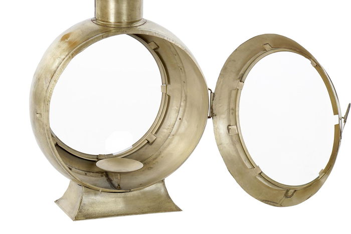 DKD Home Decor Farola Dorado Metal y Cristal 34 x 20 x 46 cm