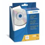 Herma Fundas de papel para CD/DVD blancas 124x124 mm (100 unidades)