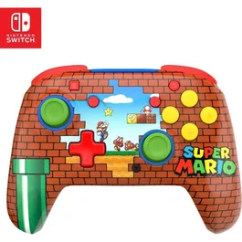 Turtle Beach Mando Inalámbrico para Nintendo Switch - Rematch Mario Bricks - Rojo - AABPE36054