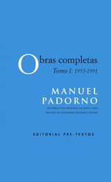 PRE-TEXTOS, Obras completas 1955-1991 (Tomo 1), Manuel Padorno