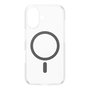PanzerGlass CARE Case Flagship Black con MagSafe para iPhone 16, Transparente con bordes Negros, MIL-STD-810H, Policarbonato 100% Reciclado