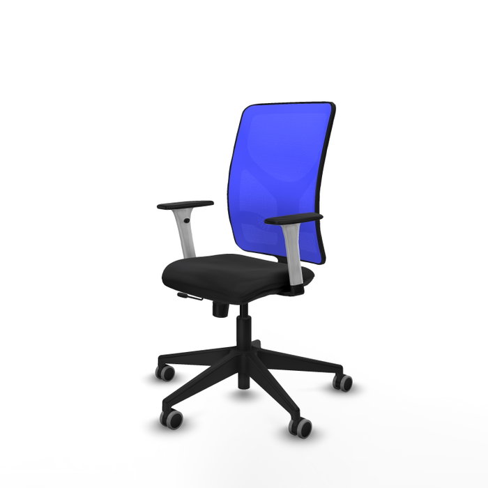 PIQUERAS Y CRESPO Silla de oficina Motilla con mecanismo Sincro/Traslack, Azul y Negro PIQUERAS Y CRESPO Silla de oficina Motilla con mecanismo Sincro/Traslack, Azul y Negro