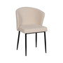 Silla Blanco Tejido-Metal Contract 52,50 X 55 X 80 cm (Set de 2)