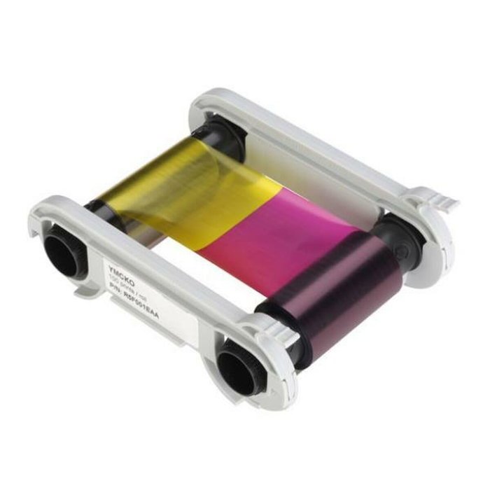 Evolis Cinta de transferencia térmica YMCKO de 5 paneles para 200 impresiones (Zenius, Primacy) Evolis Cinta de transferencia térmica YMCKO de 5 paneles para 200 impresiones (Zenius, Primacy)