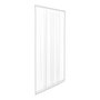 Irs Mosquitera en Tiras para Puerta Blanca 140 x 240 cm 6 Piezas 28 x 240 cm