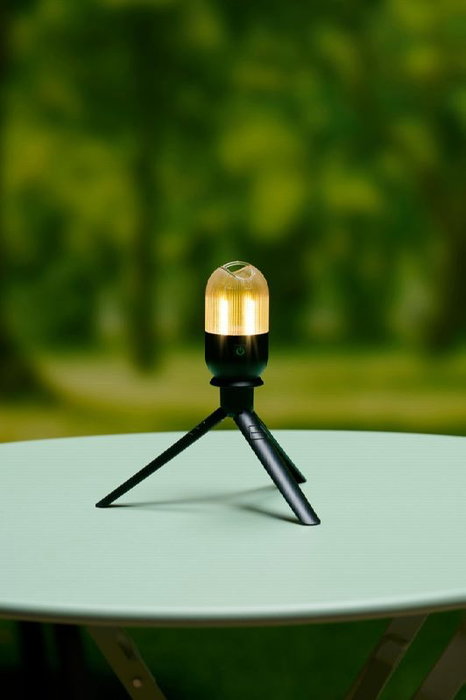 Grundig Linterna LED Camping con Soporte de Suelo
