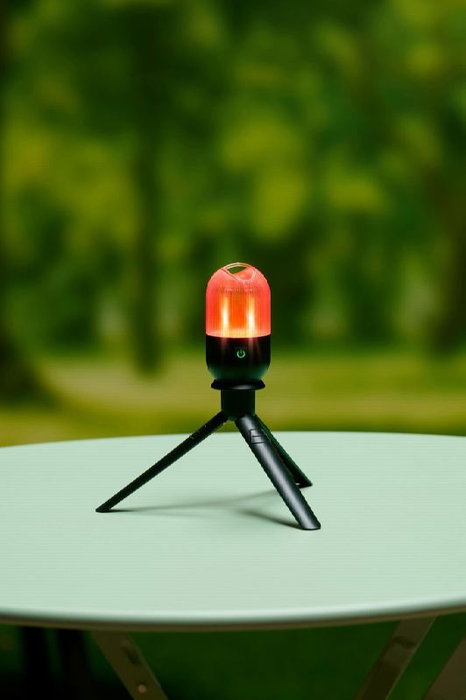 Grundig Linterna LED Camping con Soporte de Suelo