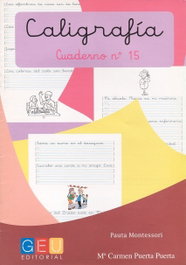 Caligrafía pauta montessori, Mª Carmen Puerta Puerta - GEU