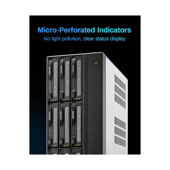 TerraMaster T9-500 Pro NAS de 9 bahías con Intel Core i7 y 16 GB DDR5 TerraMaster T9-500 Pro NAS de 9 bahías con Intel Core i7 y 16 GB DDR5