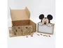 Wondee Lámpara Personalizable de Madera con Diseño Mickey, Alimentación por Batería, Flujo Luminoso 60 lm