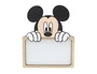 Wondee Lámpara Personalizable de Madera con Diseño Mickey, Alimentación por Batería, Flujo Luminoso 60 lm