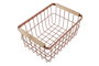 DKD Home Decor Cesta Metal Pino 29x20x14,5 Surtido de 2 unidades