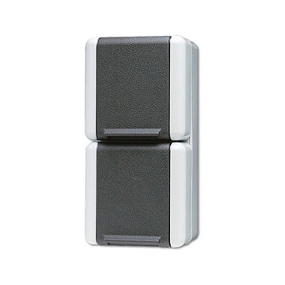 Jung 822 W Toma de corriente doble vertical Jung 822 W Toma de corriente doble vertical