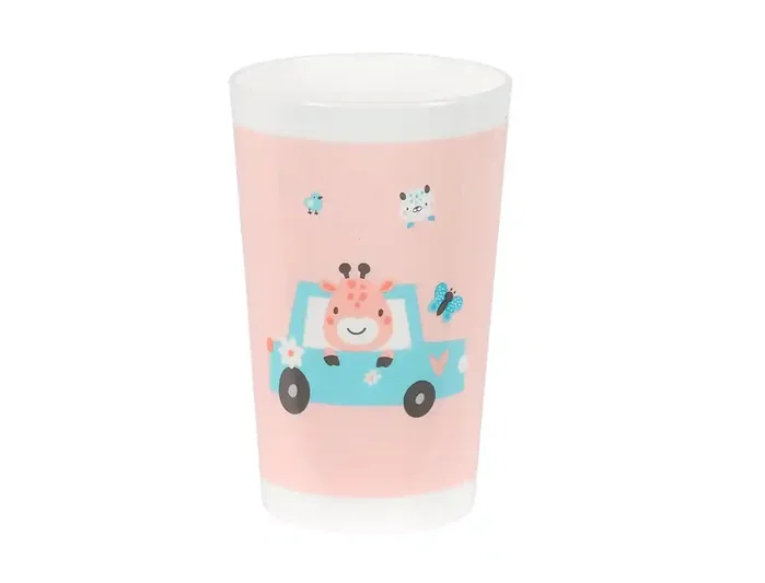 Safta Set de Platos, Cubiertos y Vaso Preescolar Jirafa