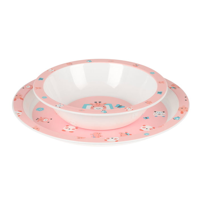 Set de vajilla infantil Safta Jirafa Poliéster 26 x 26 x 9 cm Set de vajilla infantil Safta Jirafa Poliéster 26 x 26 x 9 cm
