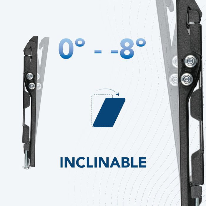 DAEWOO Soporte de TV Fijo con Inclinación para Pantallas de 23 a 43 Pulgadas (8gr - 45kg)