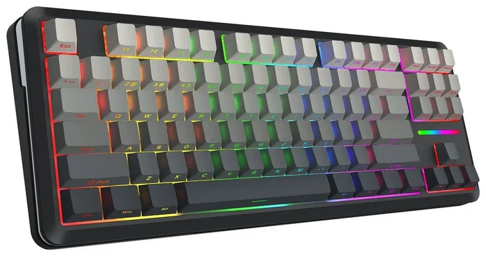 Redragon Wildslash Pro K734SP-RGB-PRO Teclado Gaming Mecánico Inalámbrico RGB 87 Teclas Layout Español Redragon Wildslash Pro K734SP-RGB-PRO Teclado Gaming Mecánico Inalámbrico RGB 87 Teclas Layout Español