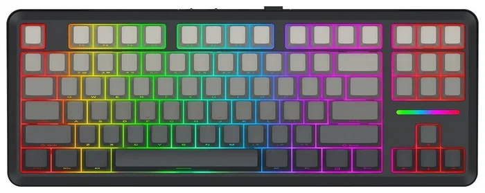 Redragon Wildslash Pro K734SP-RGB-PRO Teclado Gaming Mecánico Inalámbrico RGB 87 Teclas Layout Español Redragon Wildslash Pro K734SP-RGB-PRO Teclado Gaming Mecánico Inalámbrico RGB 87 Teclas Layout Español