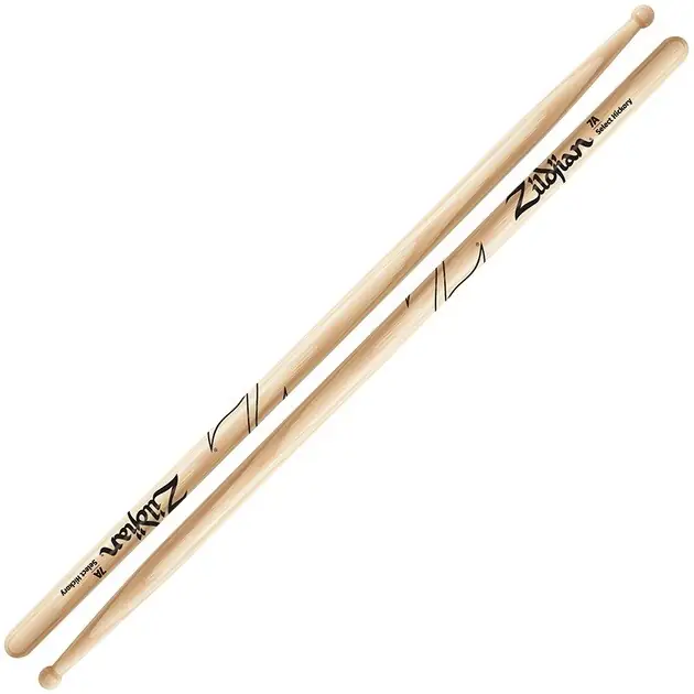 Zildjian Baquetas 7A Hickory Natural