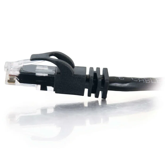 C2G Cable de red Cat6 Patch Cable 10m Negro U/UTP (UTP), RJ45 Macho a RJ45 Macho, Moldado, 550 MHz, 24 AWG